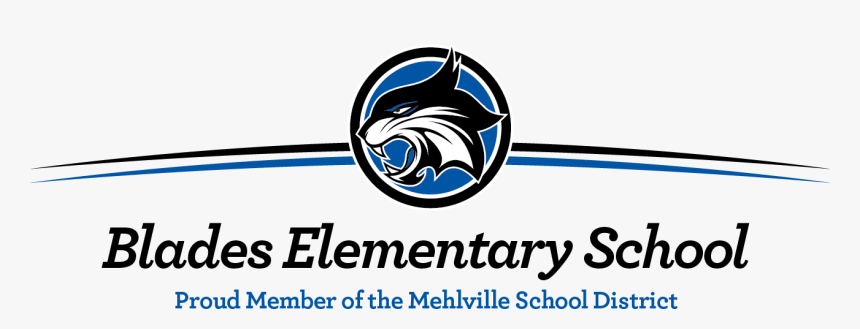 School Logo - Blades Elementary School, HD Png Download