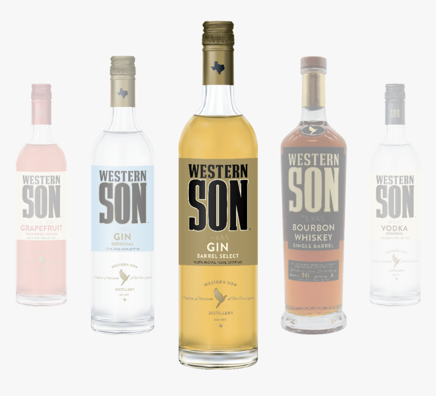 Western Son Barrel Select Gin - Vodka, HD Png Download