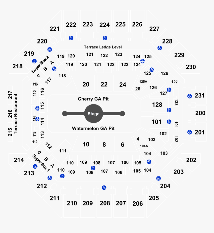 Att Center Section 10, HD Png Download