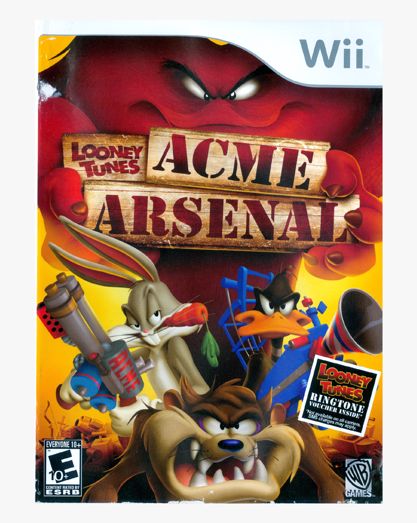 Looney Tunes Acme Arsenal Ps2, HD Png Download