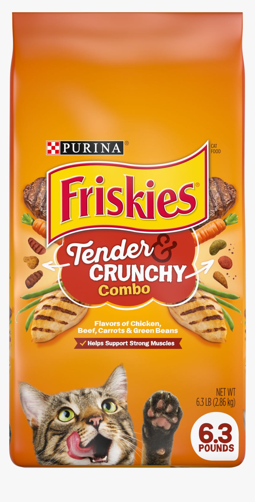 Friskies Tender And Crunchy, HD Png Download