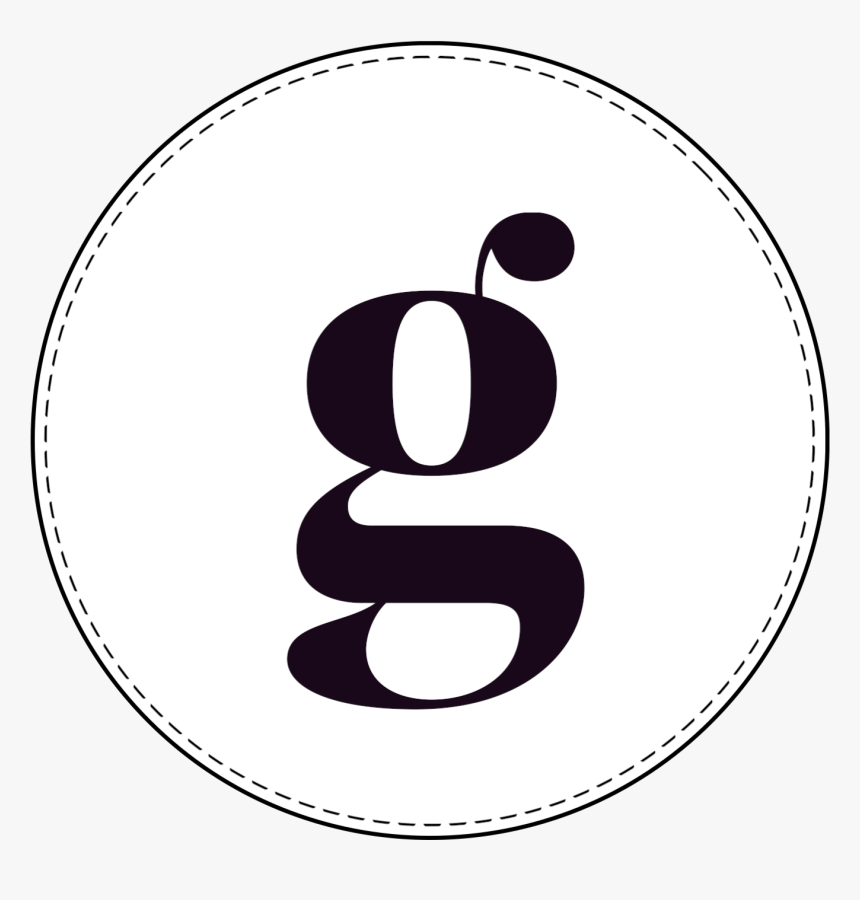 Lowercase Circle Banner Letter G - Minimalist Quotes, HD Png Download