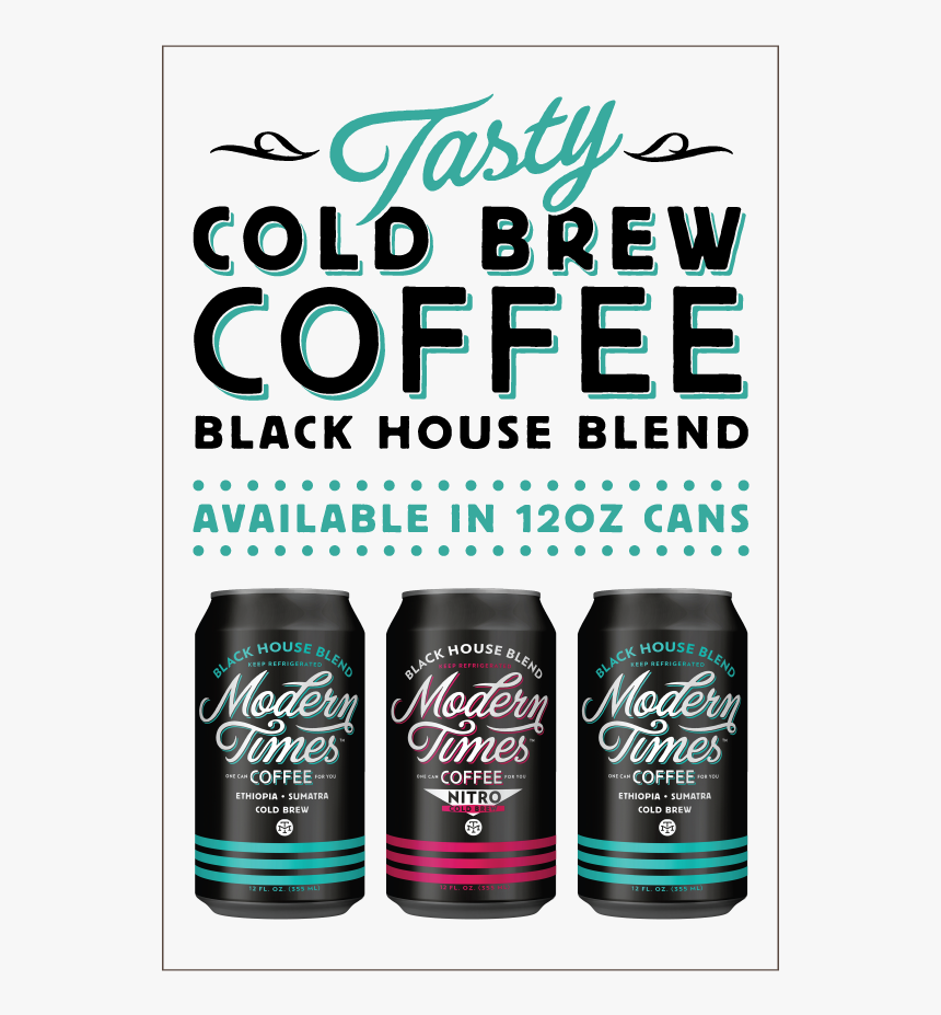 Cannedcoldbrew Clear 02 - Cola, HD Png Download