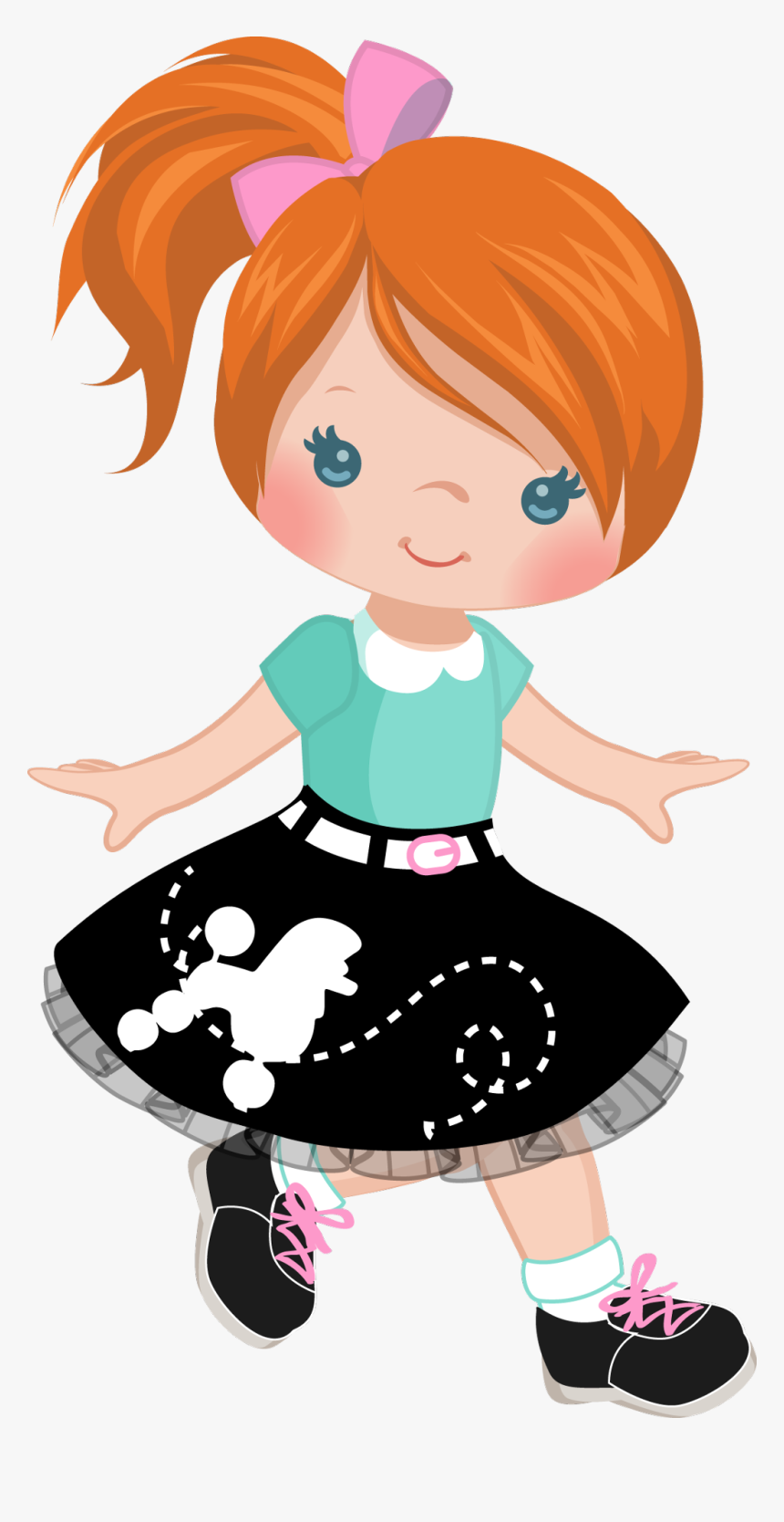 #sock-hop #rocknroll - Cartoon, HD Png Download