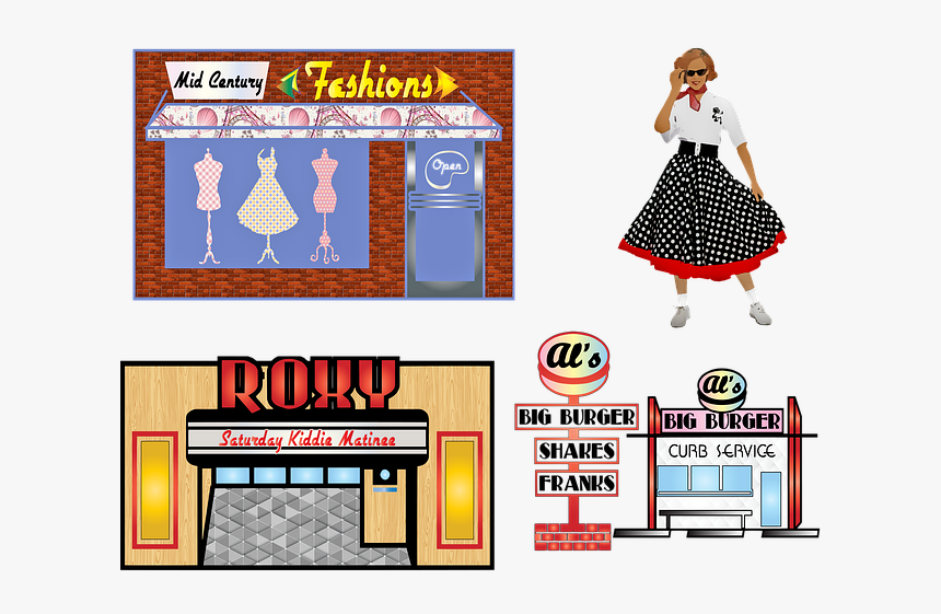 Jugendliche Um 1950 Clipart Transparent, HD Png Download