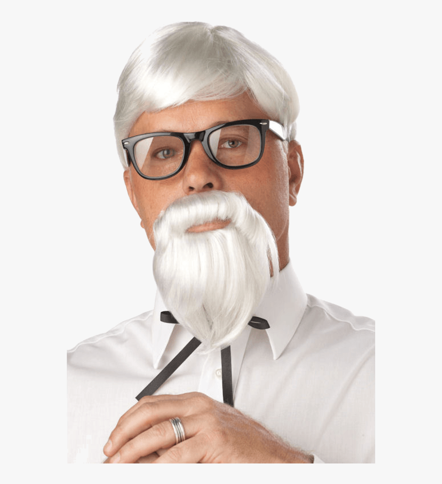 White Beard And Moustache, HD Png Download
