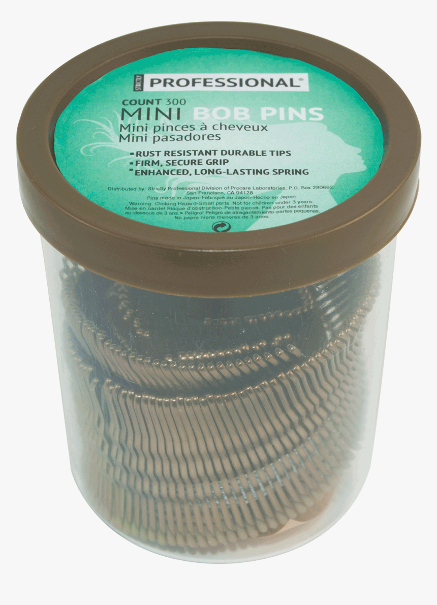 Mini Bronze Bob Pins Series - Plastic, HD Png Download