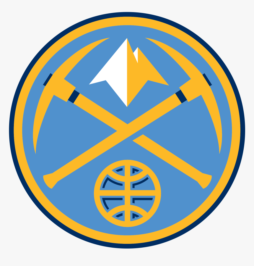 City San Thunder Oklahoma Denver Antonio Nuggets Clipart - Denver Nuggets Secondary Logo, HD Png Download