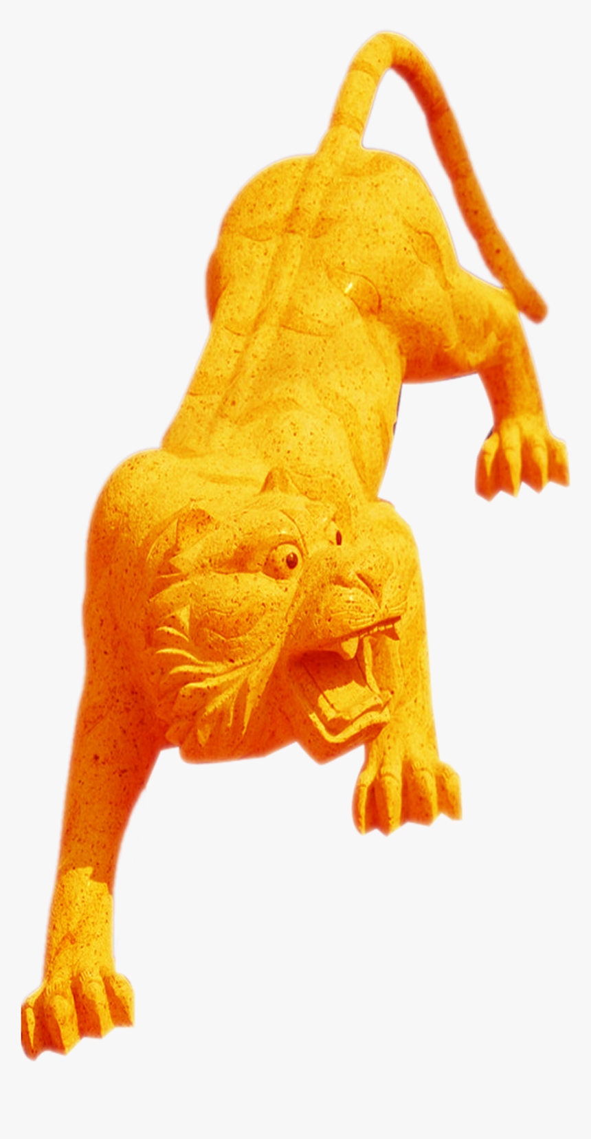 Golden Tiger Lion Wildcat Carnivora - 2010, HD Png Download