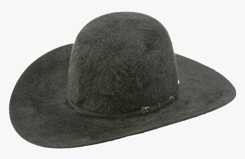 American Hat Company Grizzly Cowboy Hat Charcoal - American Hat Grizzly Black, HD Png Download