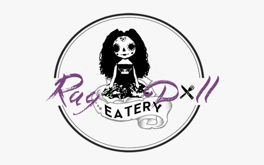 Rag Doll Eatery Logo Wo Slogan - Doll, HD Png Download