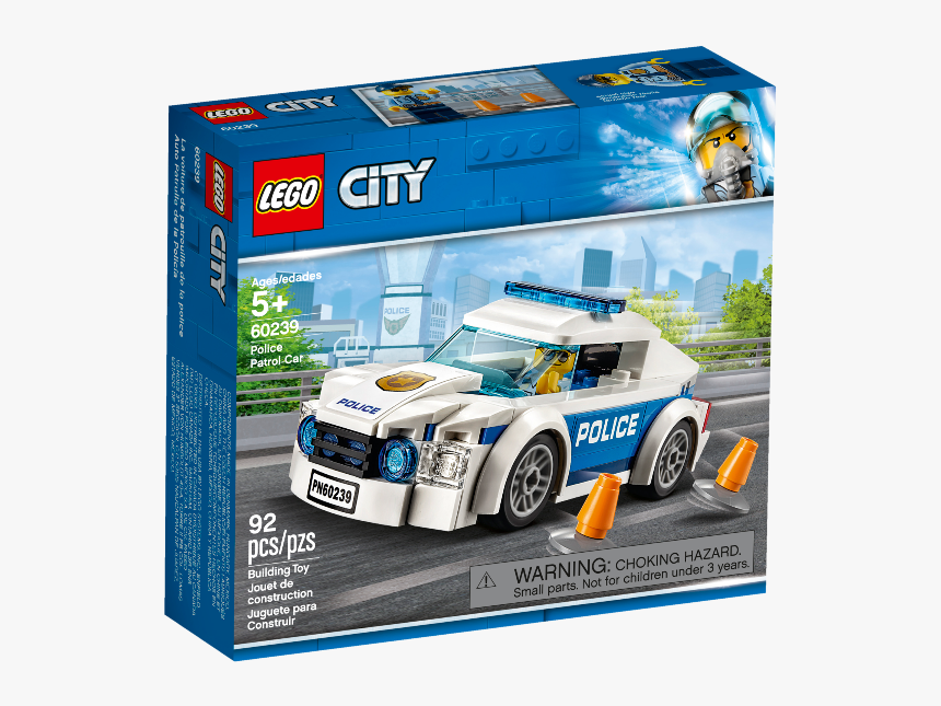 Policia Y Auto Lego, HD Png Download
