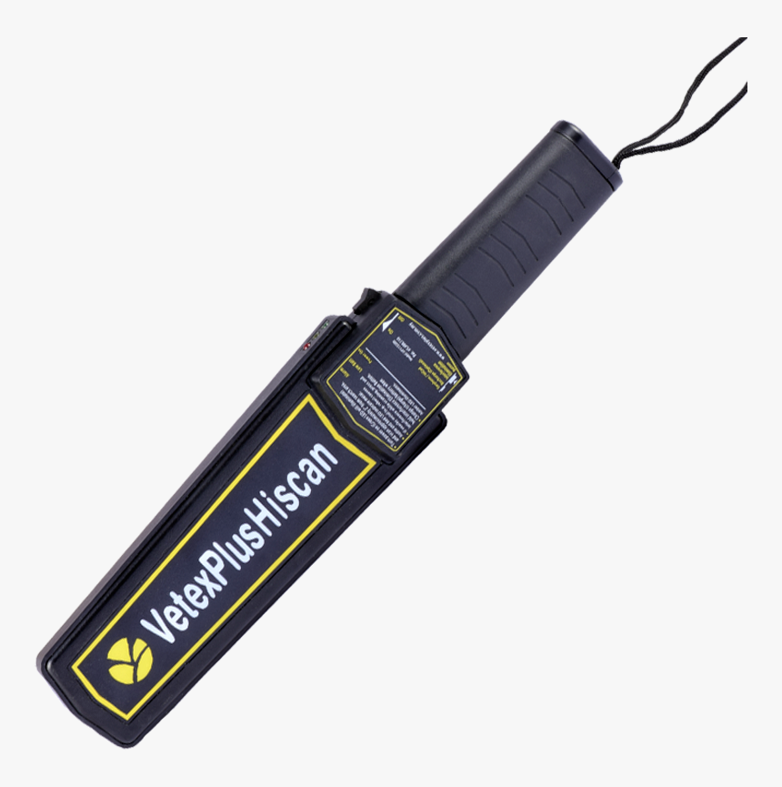 Vetex Plus High Scan Metal Detector - Strap, HD Png Download