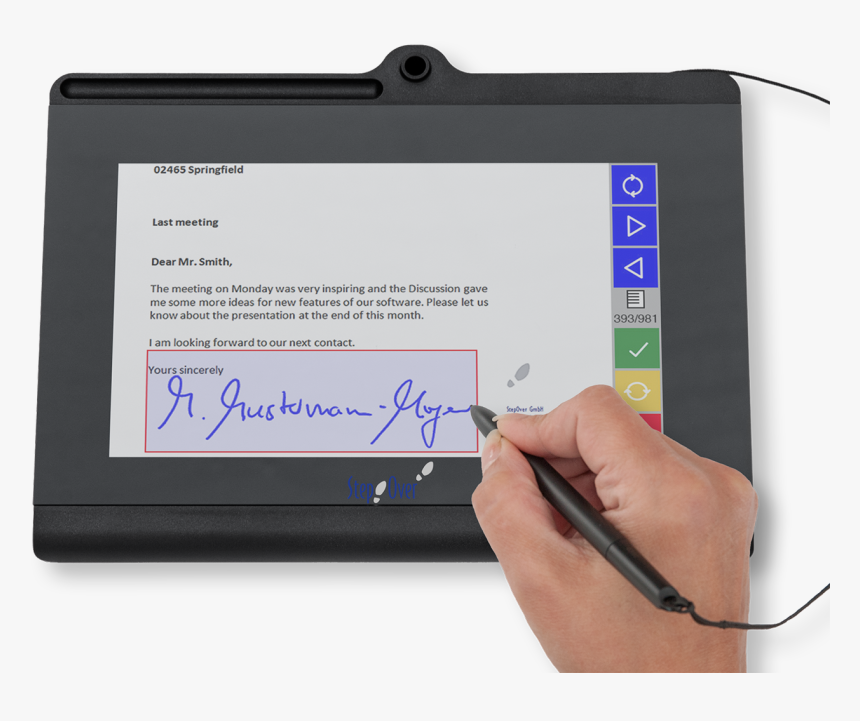 Signaturpad, HD Png Download