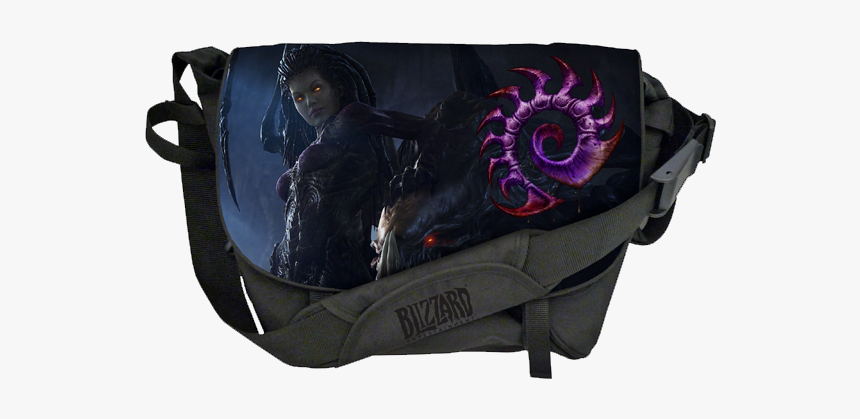 Razer Starcraft 2 Zerg Messenger Bag, HD Png Download