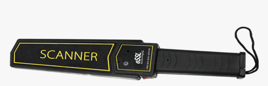 Handheld Metal Detector - Essl Hand Held Metal Detector, HD Png Download