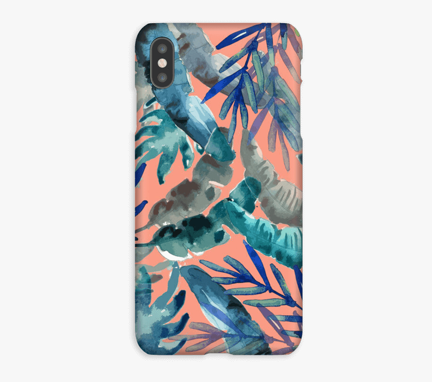 Colourful Tropical Mix Case Iphone Xs Max - Mobile Phone Case, HD Png Download