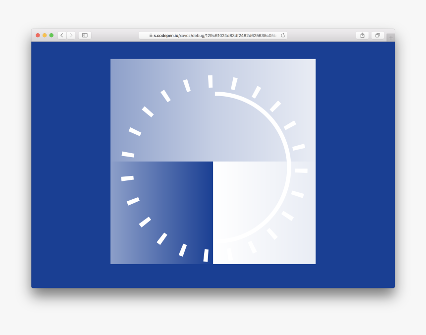 Negative Of The Rectangle Gradients - Circle, HD Png Download
