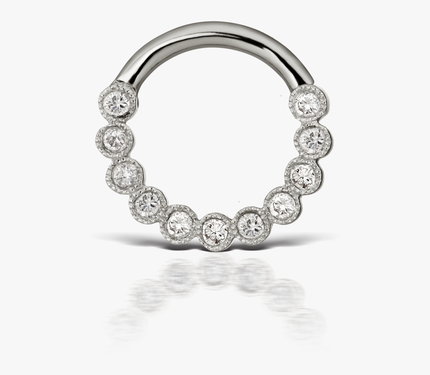 Maria Tash Scalloped Edge Eternity Clicker, HD Png Download
