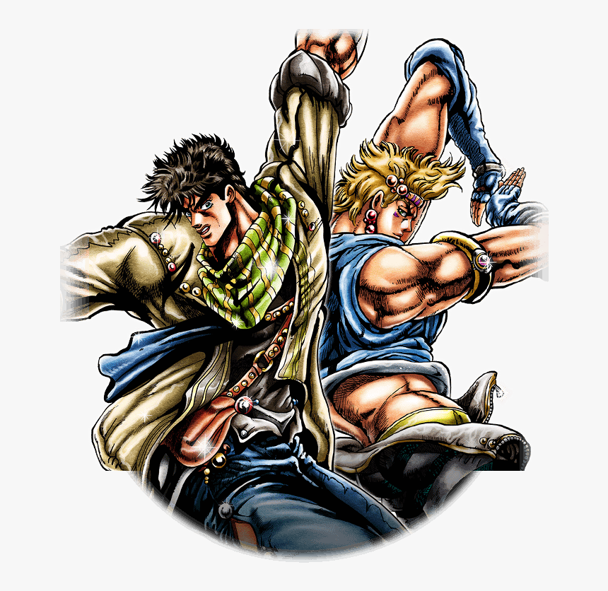 Unit Joseph Joestar And Caesar A - Joseph Joestar And Caesar Png, Transparent Png