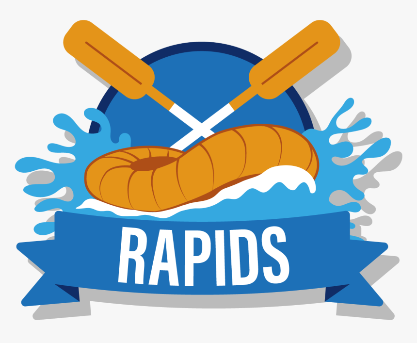 Clipart Rat Water - White Water Rafting Logos, HD Png Download