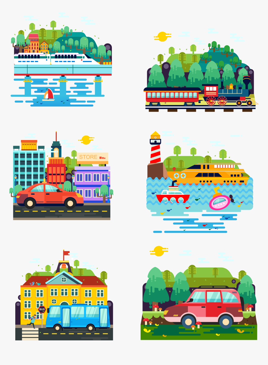 Bus Taxi Road Vehicle High Speed Rail Png And Vector - Transport, Transparent Png