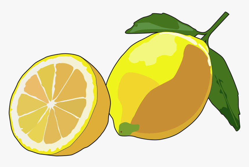 Limon Dibujo, HD Png Download