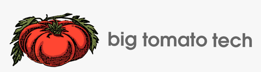 Big Tomato Tech Logo - Graphic Design, HD Png Download