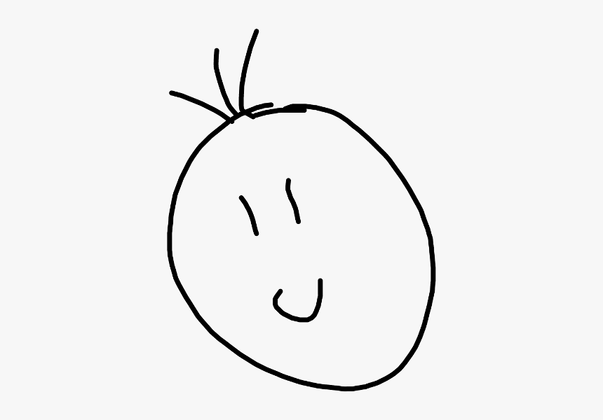 #happy #face #emoji #happyface #notsad - Line Art, HD Png Download