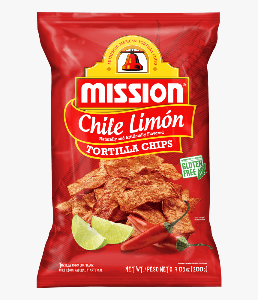 Mission Chile Limon Tortilla Chips, HD Png Download