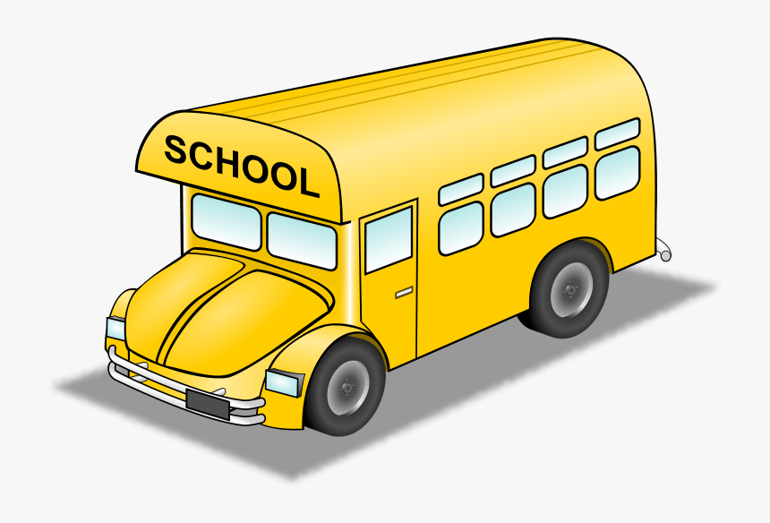 Old Bus Clipart - Vector School Bus Svg, HD Png Download