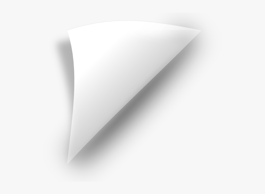 Page Curl Png - Ceiling, Transparent Png