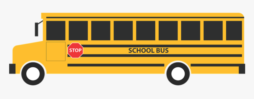 Clipart School Bus Png, Transparent Png