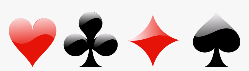 Computer Wallpaper,logo,red - Card Deck Symbols Png, Transparent Png