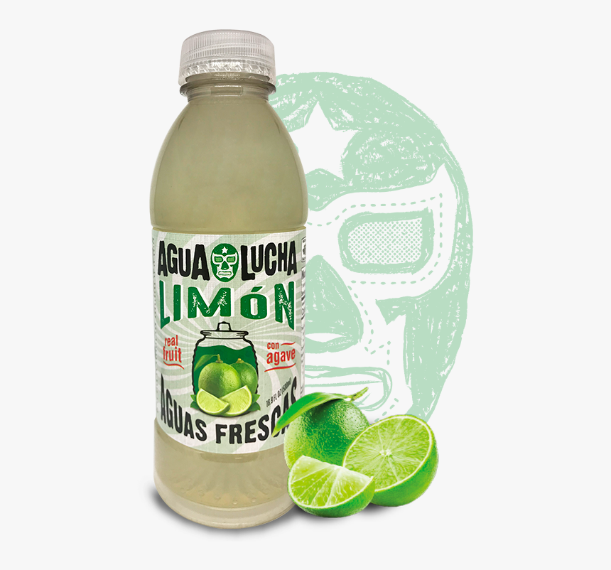 Agualucha Limon Home - Agua Lucha, HD Png Download