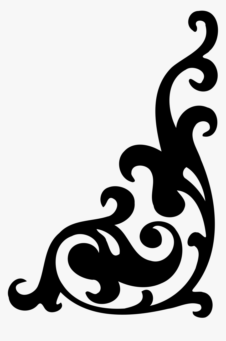 Corner Decoration 4 Clip Arts - Corner Designs, HD Png Download