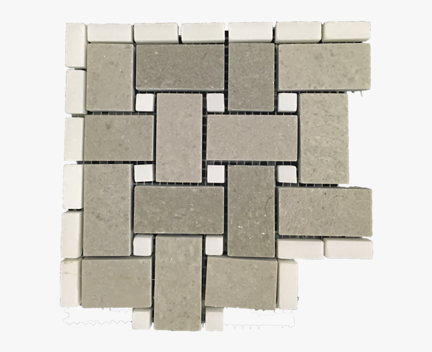 Sand Dollar Basketweave Corner With 3/8 - Brickwork, HD Png Download