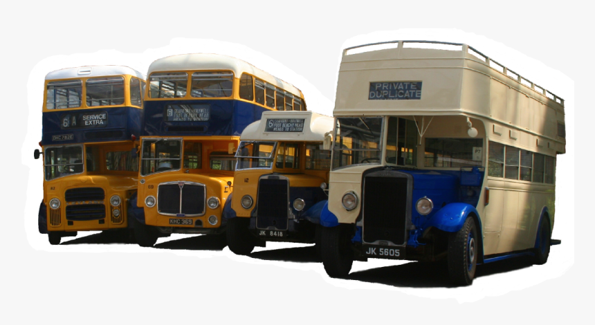 Old Buses Days Out - Double-decker Bus, HD Png Download