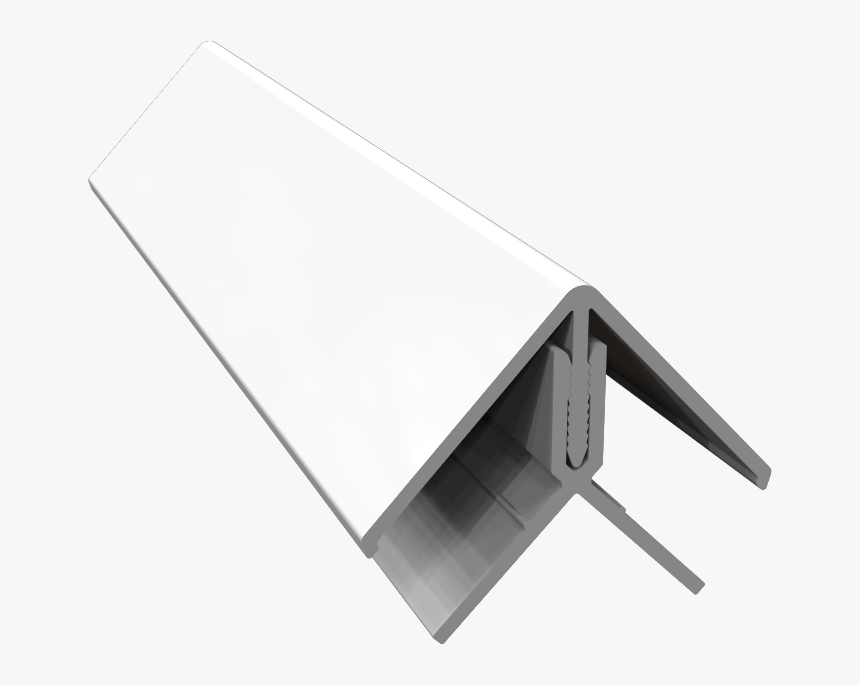 Fortex 2 Part External Corner Trim - Aluminium External Corner Trim Uk, HD Png Download