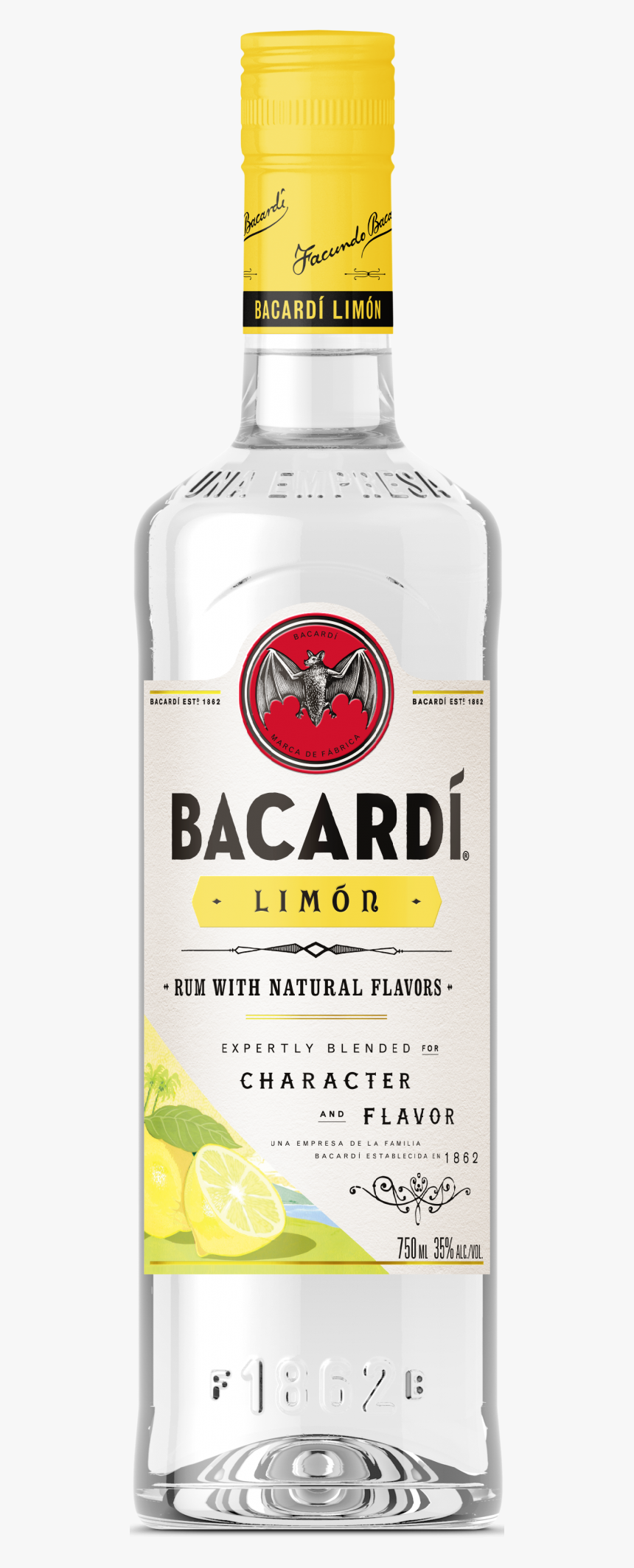 Limon - Bacardi Coconut Rum, HD Png Download