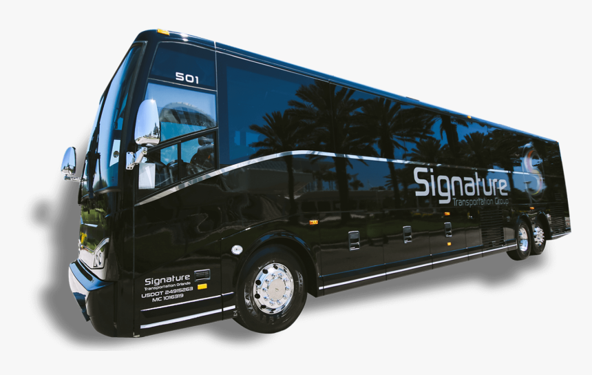 56 Passenger Motor Coach - Tour Bus Service, HD Png Download