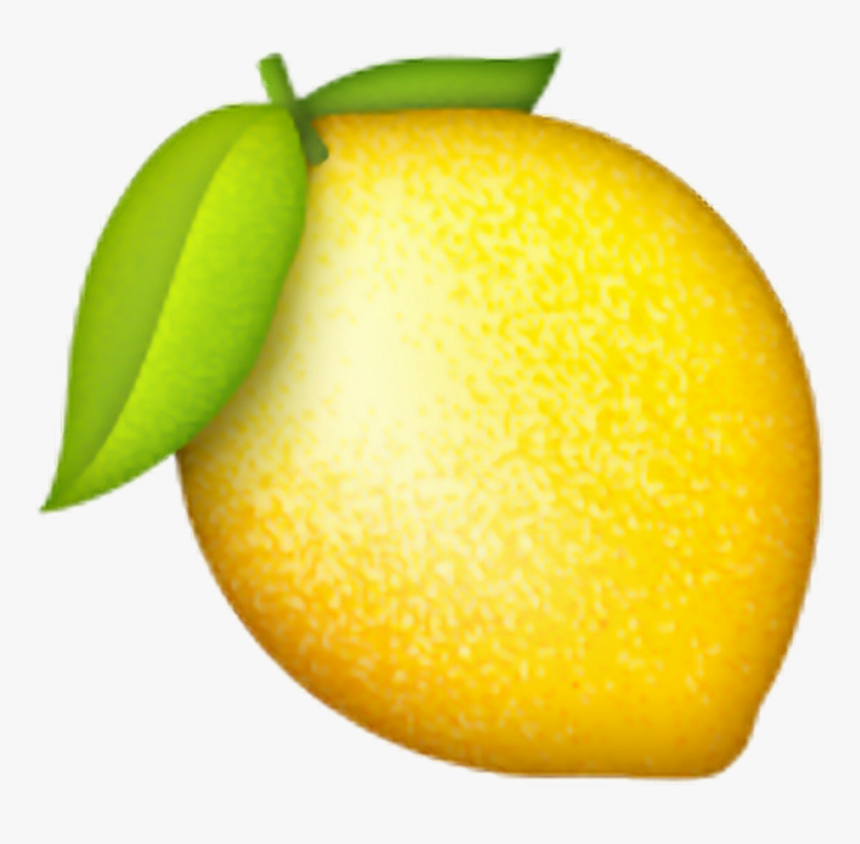 Lemon Emoji Transparent, HD Png Download , Transparent Png Image PNGitem