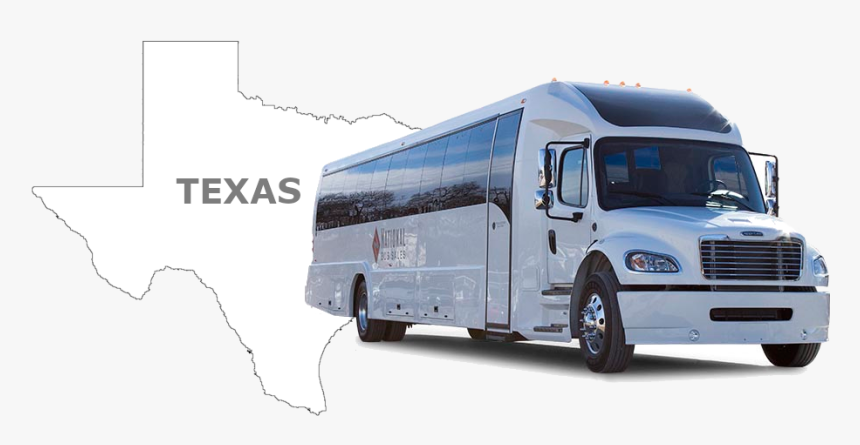 Buses In A Row - Sutherland Springs Texas Map, HD Png Download