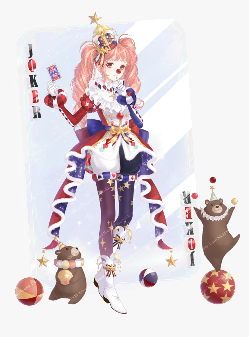 Love Nikki Joker And Magic Card, HD Png Download