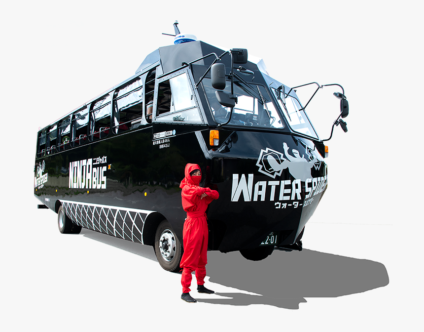 Ninja Bus - Water Spider Ninja Bus, HD Png Download