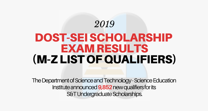 M-z Passers Dost Scholarship Exam Result - Magazine, HD Png Download