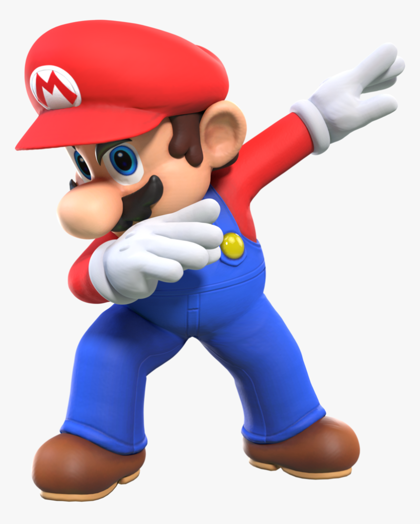 Clip Art Dabbing Youtube - Mario Dab, HD Png Download