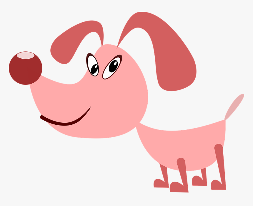 Cartoon, Dog, Puppy, Cute, Doggy, Funny, Pet - Perritos Lindos Dibujos Png, Transparent Png