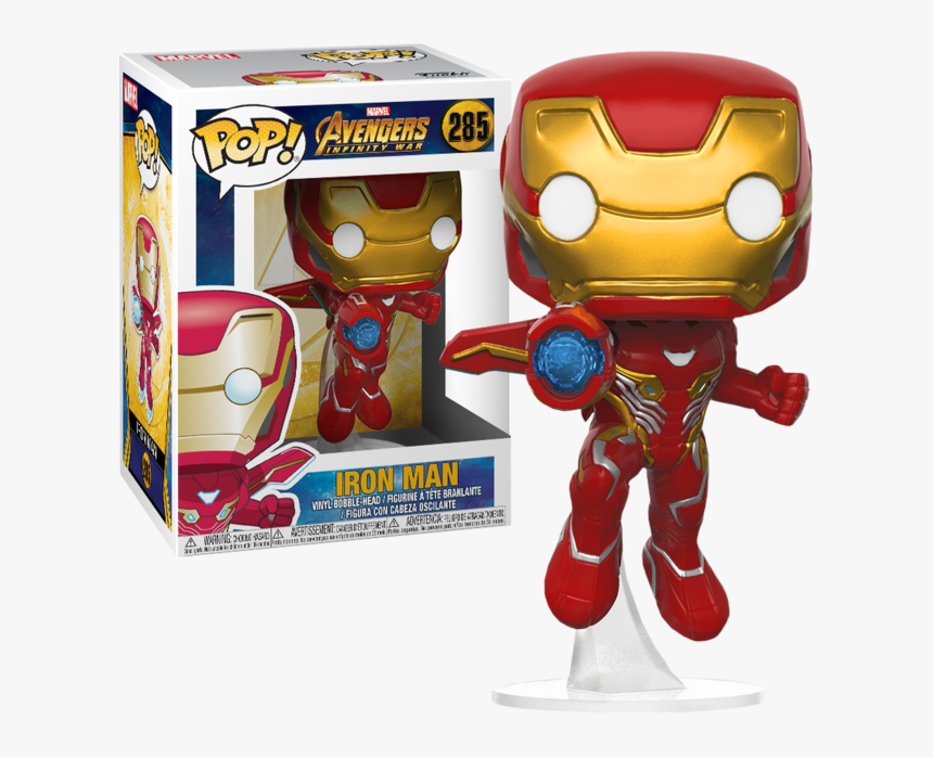 Avengers Infinity War Iron Man Pop Vinyl Figure - Iron Man Infinity War Pop, HD Png Download