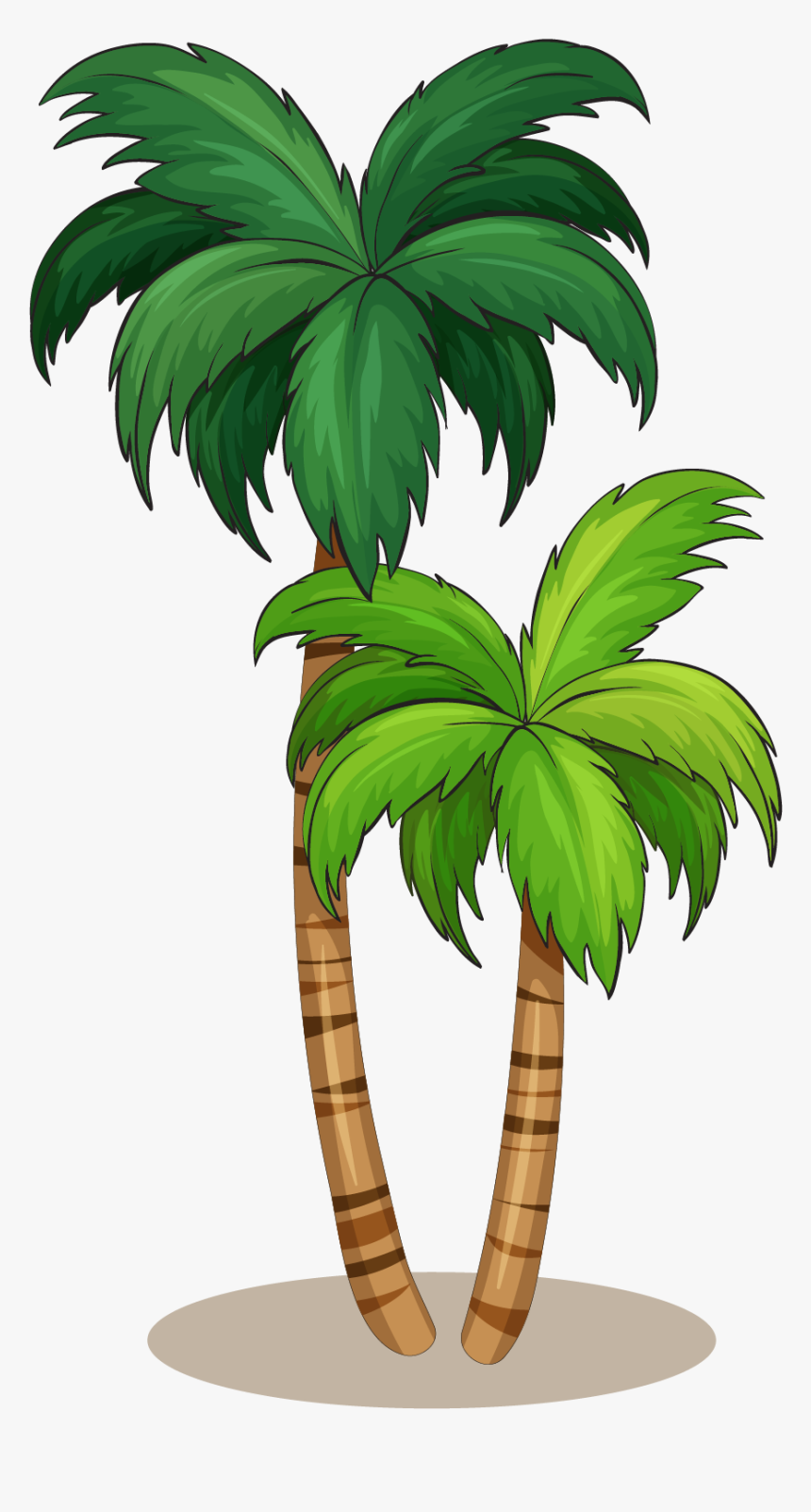 Arecaceae Royalty-free Illustration - Coconut Tree Vector Png, Transparent Png